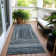 Machine Washable Indoor/Outdoor Xhevrie ACN1725 Blue Rug