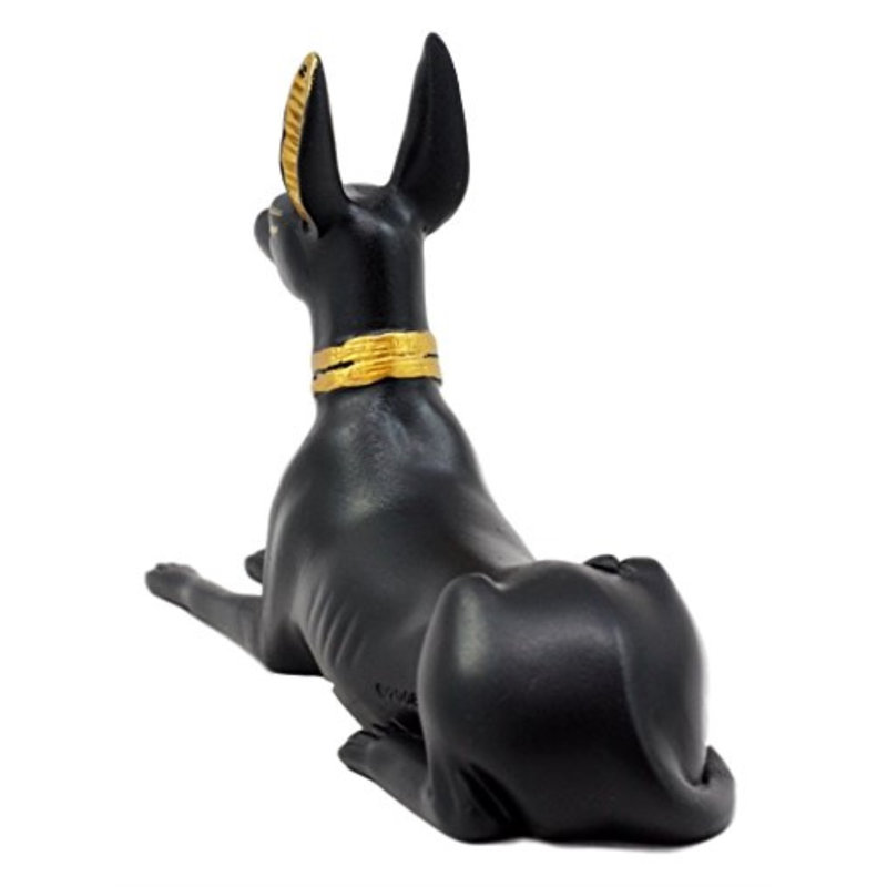 Figurine de dieu égyptien Anubis Crossal