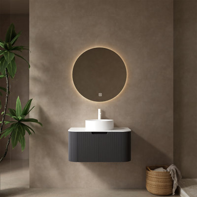 Meuble-lavabo avec lavabo 30 po Dina