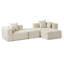 Canapé modulaire Boneless Cloud dans deux boîtes, canapé modulaire compressé avec assise profonde-356200372