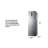 Summit Appliance 23.38 " 10.6 Cubic Feet Freestanding Bottom Freezer Refrigerator with Ice Maker-81700694