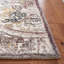 Tapis en laine / coton touffeté à la main Metro avec envers en coton ivoire / rouge-84162173