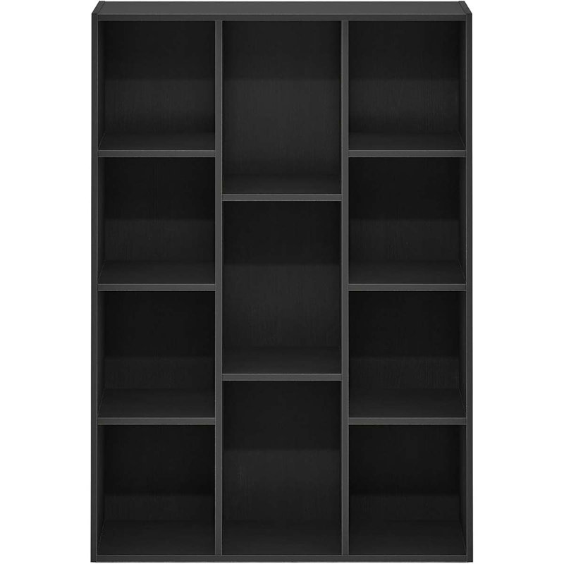 11-Cube Reversible Open Shelf Bookcase,