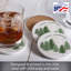 Ensemble de 4 sous-verres ronds Winter Stonelands
