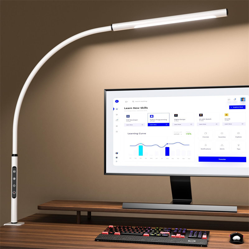 Dakyla Desk Lamp, White