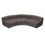 Canapé modulaire à courbure modulaire courbé 118,5 po Arcelle-126071401