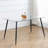 Glass Rectangular Dining Table(Only Table)