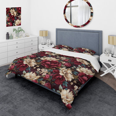 Ensemble de housse de couette Renaissance Revival Victorian