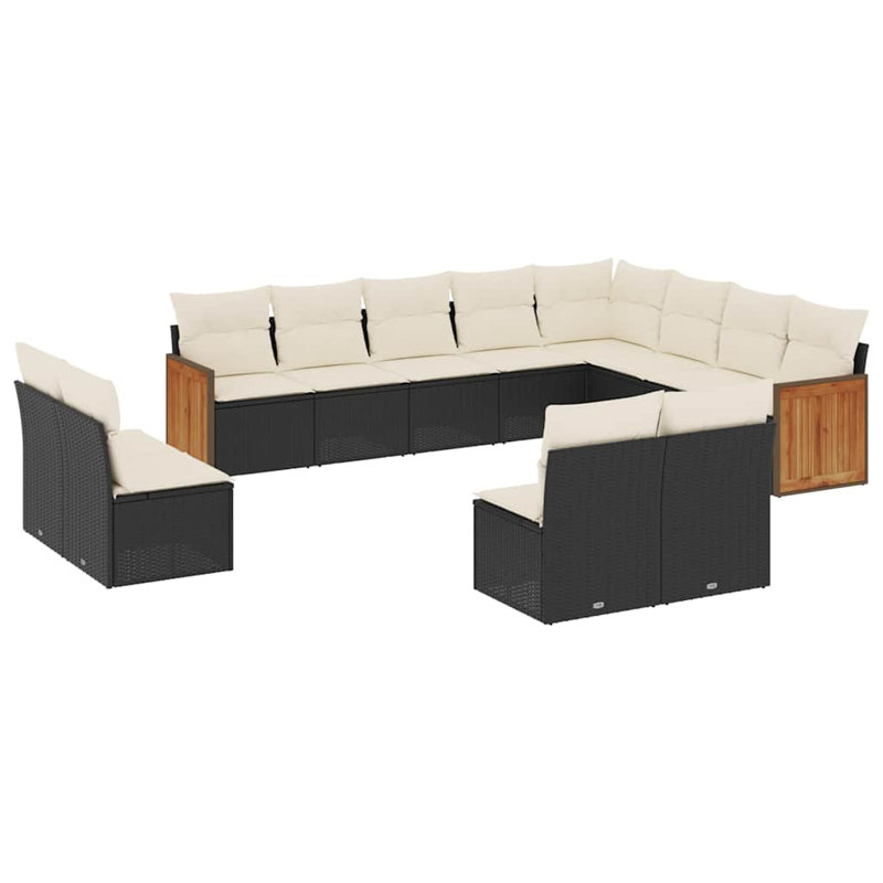 Ensemble de canapé de jardin Vidaxl