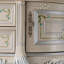 Buffet décoratif vintage demi-rond