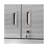 Seville Classics UltraHD Double Door Stacking Wall Cabinet, 36" W x 24" D x 18" H-109872850
