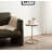 Luxe Halo Marble Side Table