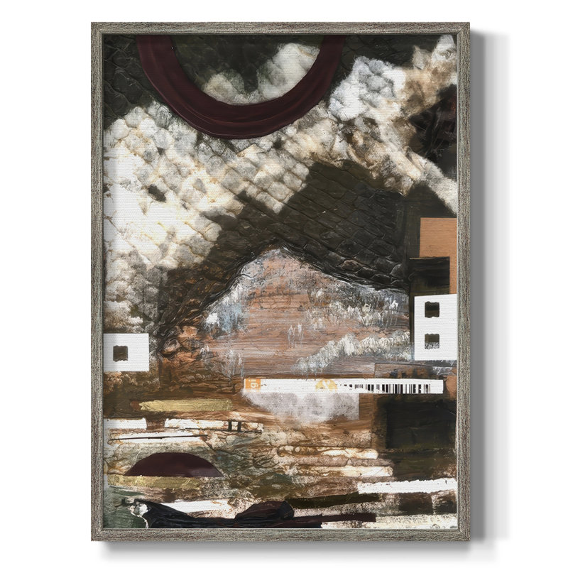 Time to Part Ways I Framed Print - Solid Wood, 11" H x 9" W