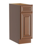 HomLux Plywood Ready-to-Assemble Base Cabinet with Adjustable Shelves and Soft Close