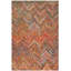 Sonata Chevron Cotton Hand Woven Area Rug-118534374