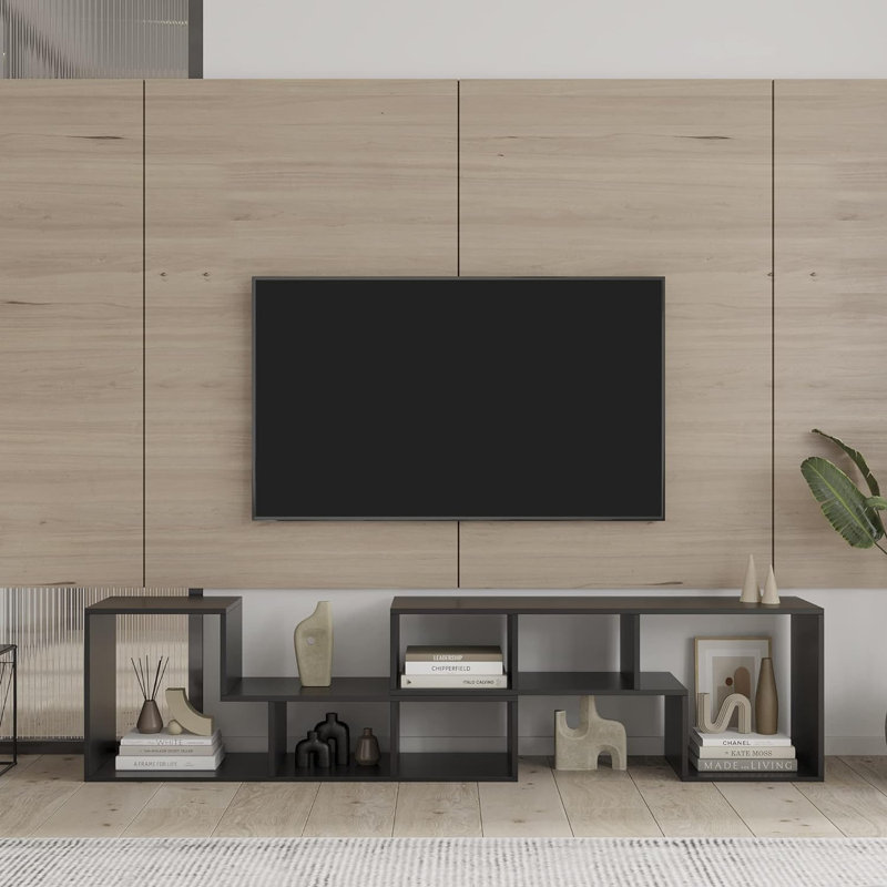 Carrolton 55 W Storage Credenza, Black