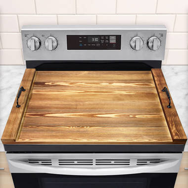 Festive Fit Home Stove Top Cover - Black Giltz, Gas and Electric Cook Top  Cover, Noodle Board