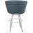 Karimah Swivel Extra Tall Metal Bar Stool 34" Seat On Warren Base-1537432013-1537432014