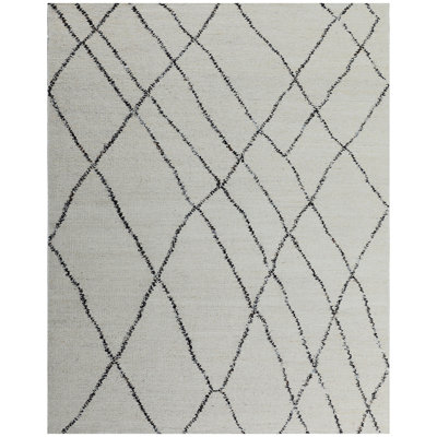 Nomad Hand Knotted Wool Geometric Area Rug