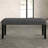 Fabric Dining Bench with Nailhead Trim-1047957632