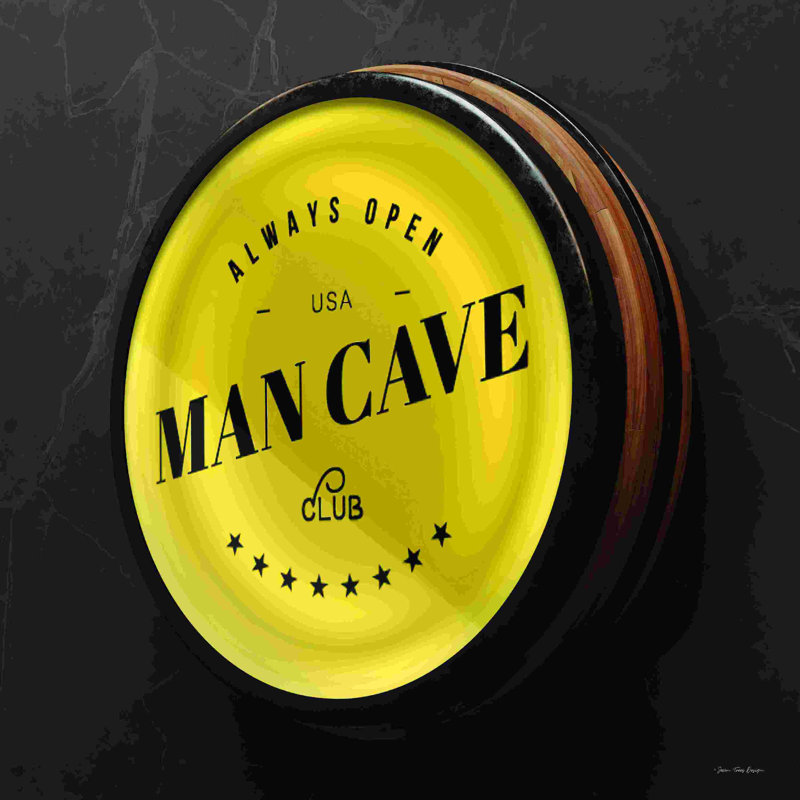 Signe «Man Cave», H 36 po x l 36 po