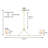 Lavoix 2-Light Modern Dimmable Linear Chandelier with Adjustable Height and Glass Shades