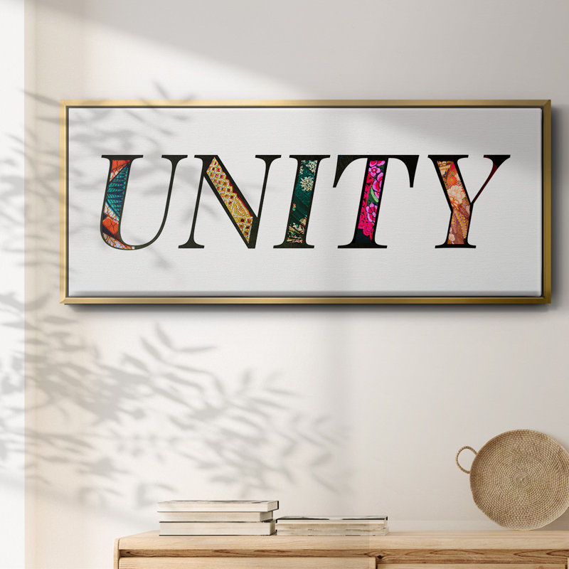 Unity- Framed Canvas