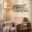 Adhésif décoratif «Be your propre genre de belle»-67959350-67959361