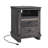 18"W Farmhouse Nightstand with Charging Station & 2 - Drawers-1433943526