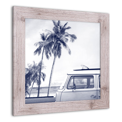 Coastal Beach Van, reproduction encadrée
