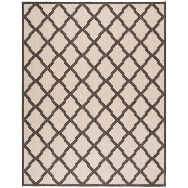 Adler Performance Geometric Indoor/Outdoor Area Rug, Rectangle 8'6" x 12'