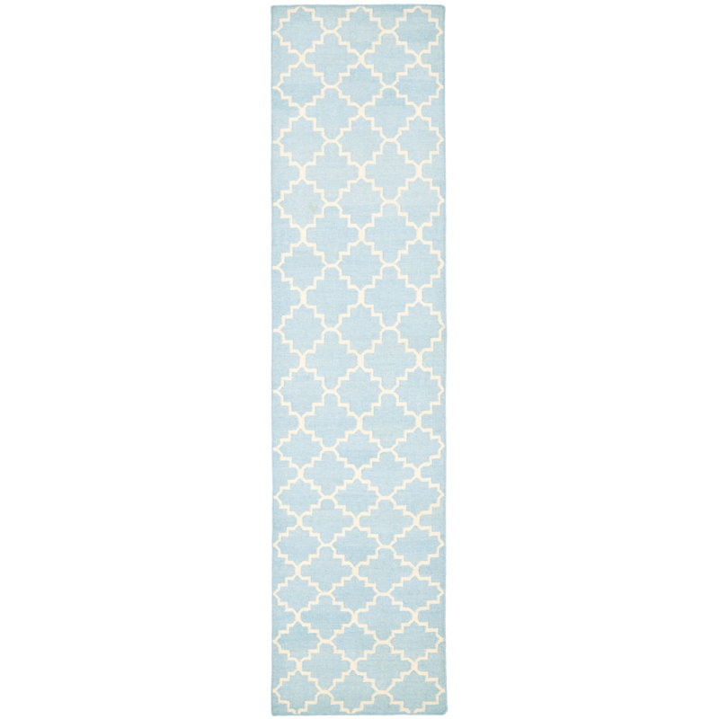 Valenzuela Geometric Wool Hand Woven Area Rug, Runner 76 x 183 cm