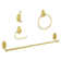 4 - Piece Bathroom Hardware Set