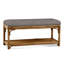 Summer Retreat Wicker Shelf Storage Bench-71425198-86505848