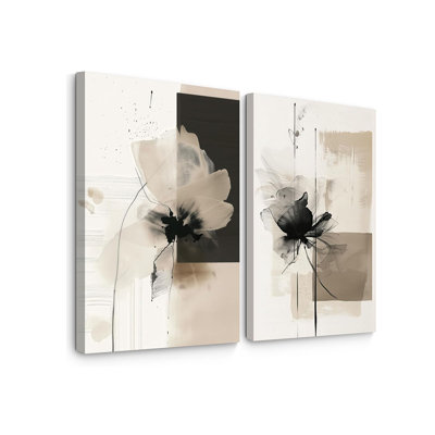 2 Piece Wrapped Canvas Print