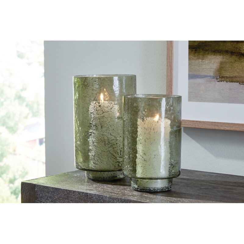 10.13'' H Glass Candle Accessories