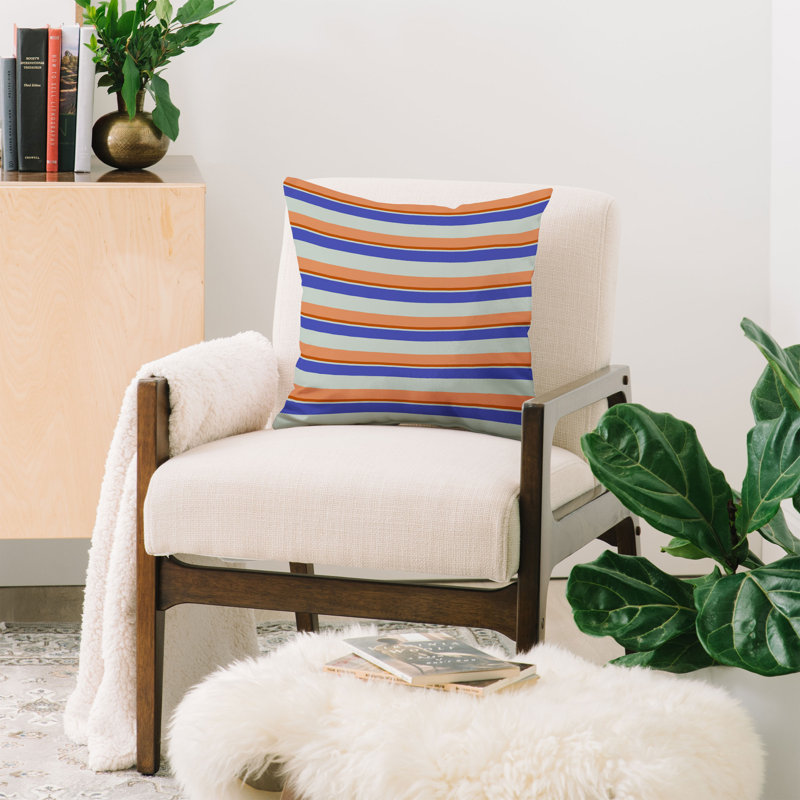 Housse et insert de coussin décoratif en polyester pour l'intérieur et l'extérieur, 26 po x 26 po
