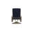 Askar Swivel Powder Coated Aluminum Outdoor Lounge Chair-19643669-19643691-19643686