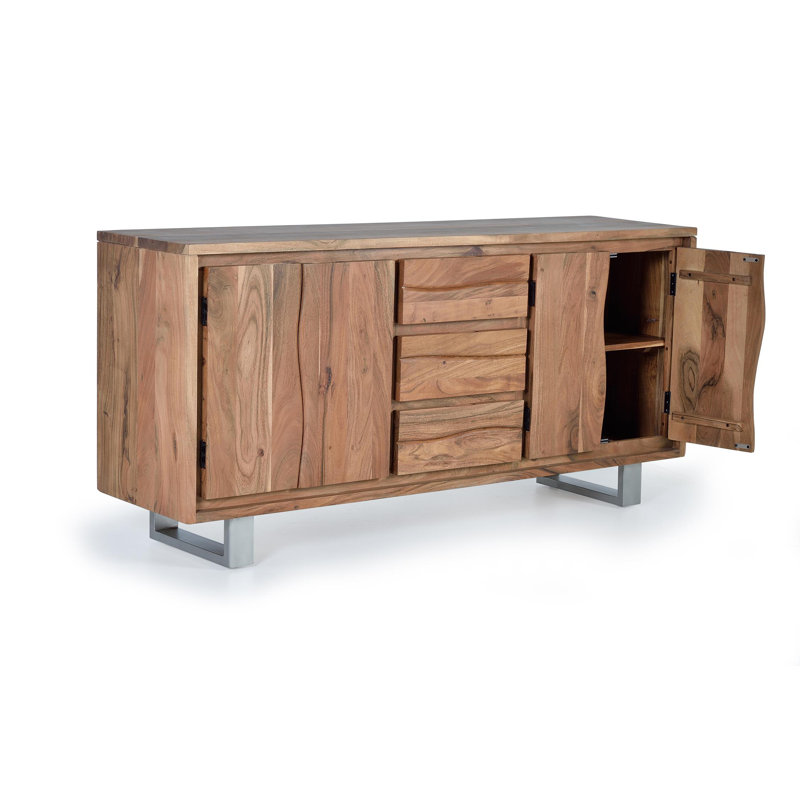 Esparto 172cm Solid Wood Sideboard
