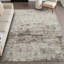 Tapis lavable antidérapant rétro taupe délavé-837963877