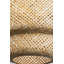 47cm H Raffia Drum Pendant Shade ( Spider ) in Beige