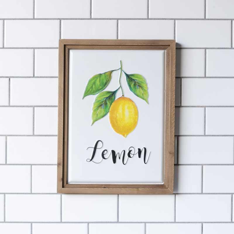 MÉTAL / BOIS «LEMON»