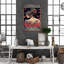 «Woman Butterfly I Am The Storm 1», impression sur toile-112163200
