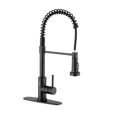 Pull Down Sprayer Single Handle Kitchen Faucet with Touchless Sensor