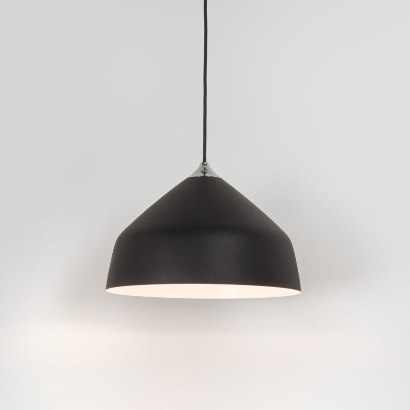 Ginestra 1 - Light Pendant, 81.02" H x 11.81" W x 11.81" D, Matt Black