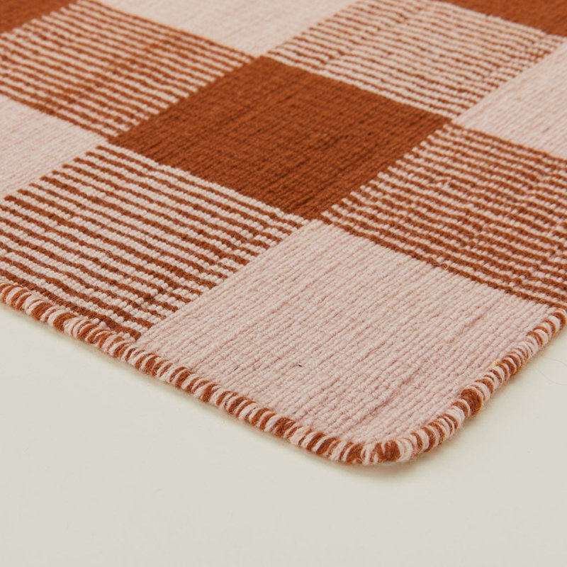 Simple Wool Area Rug, Rectangle 2' x 3'
