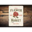 Panneau en aluminium Flower Market-58203423