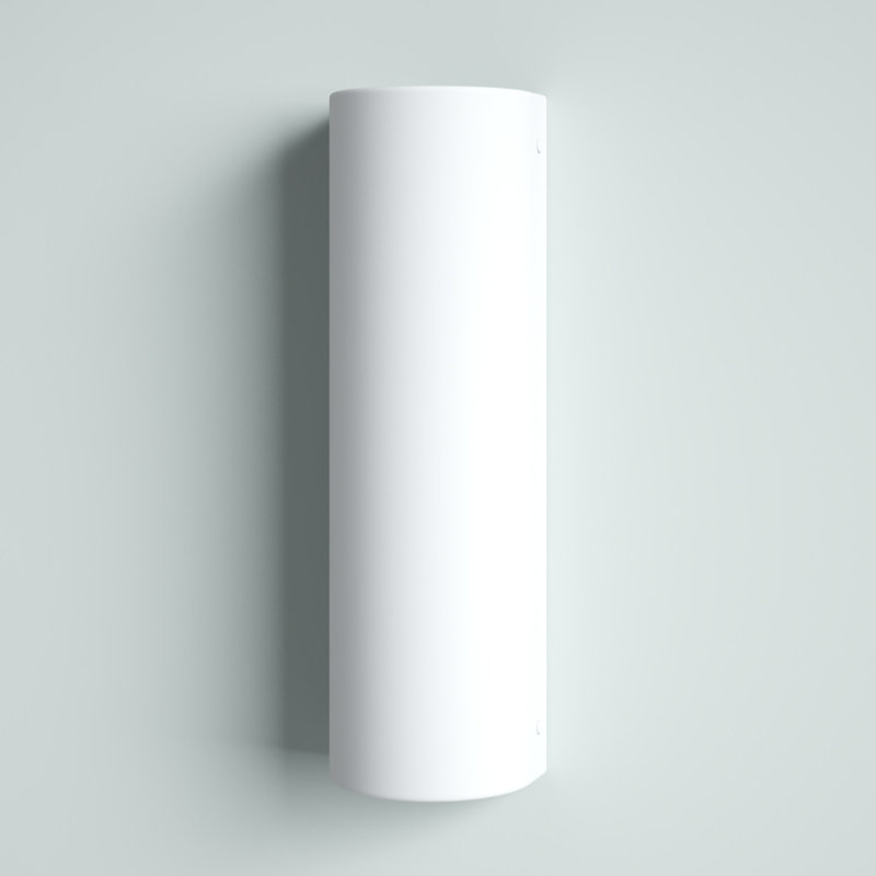 Henry Street Ceramic Flush Mounted Sconce, Bisque