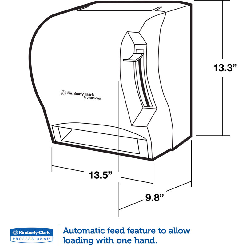 Distributeur de papier essuie-tout Lev-R-Matic
