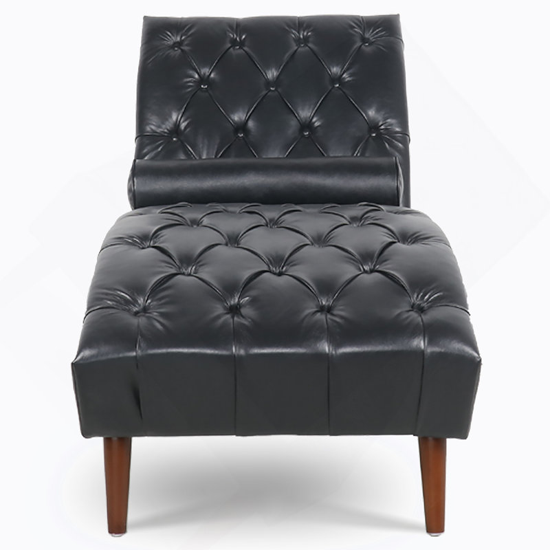 Chaise longue rembourrée